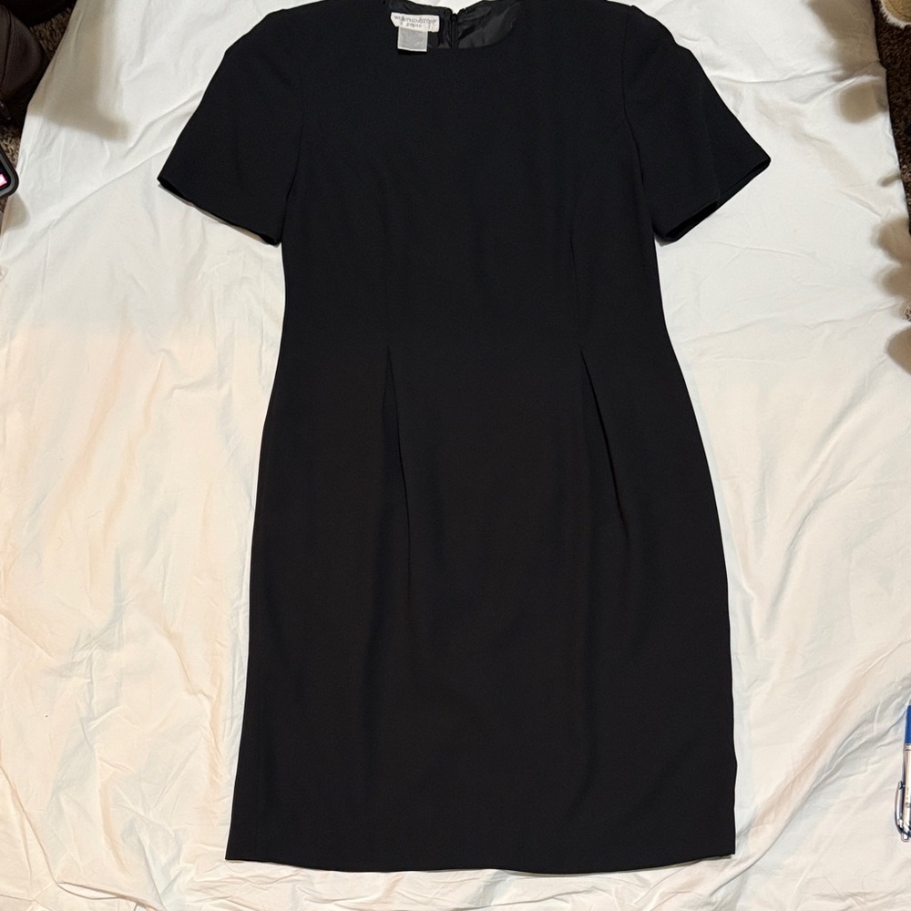 Worthington Elegant Black Midi Dress